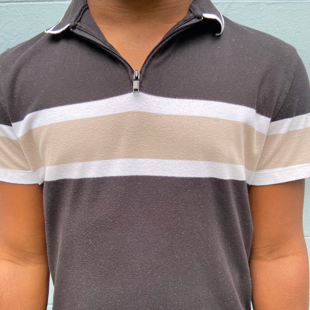 Men’s Zipper Polo